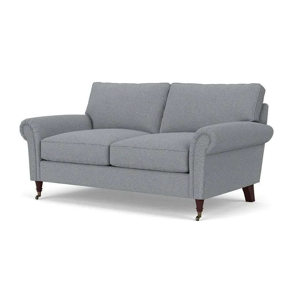 Large 2-Seater Sofa - Blue Marl, House Weave