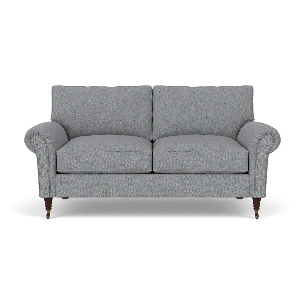 Large 2-Seater Sofa - Blue Marl, House Weave image