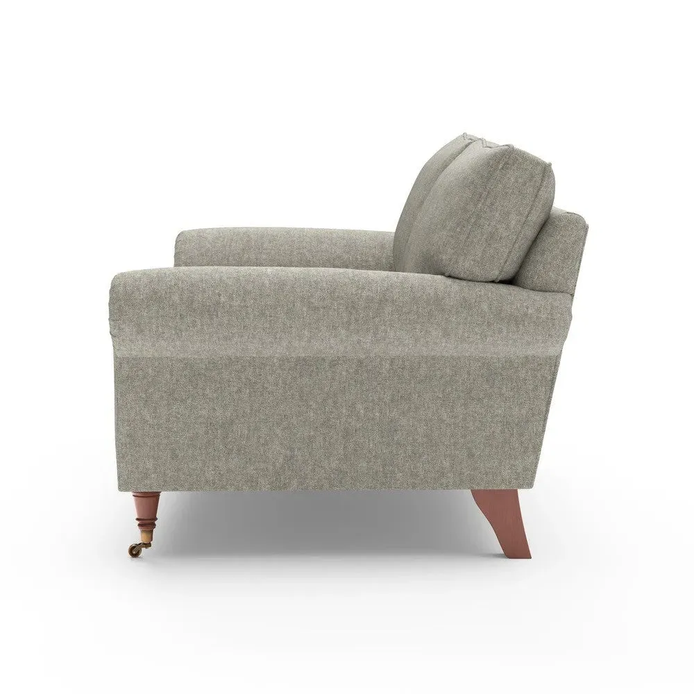 Large 2-Seater Sofa - Green, Oxford