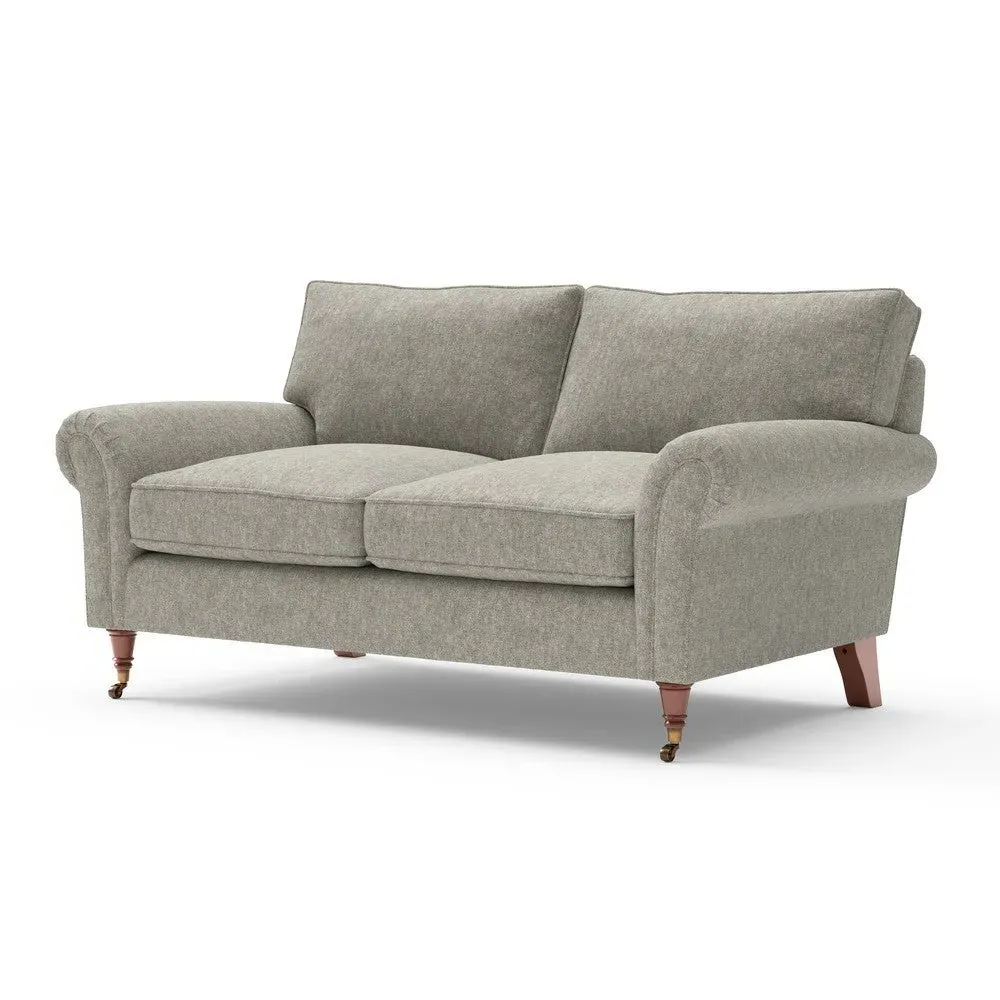 Large 2-Seater Sofa - Green, Oxford