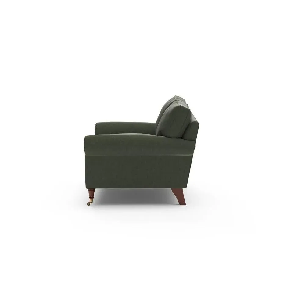 Osbourne 2-Seater Sofa - Green, Eco Chenille