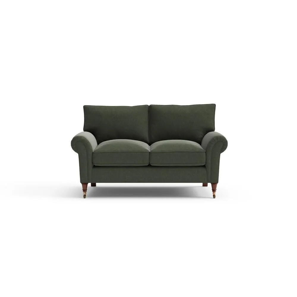 Osbourne 2-Seater Sofa - Green, Eco Chenille image