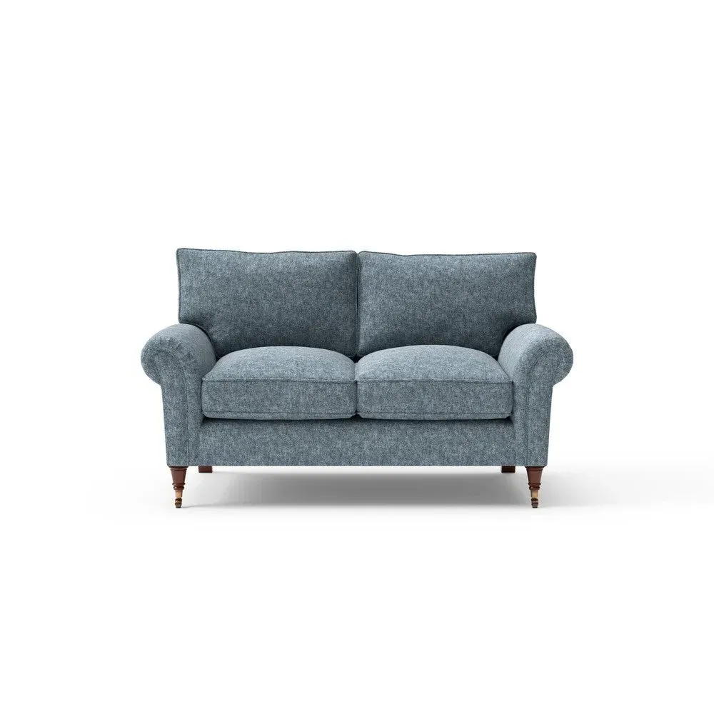 Osbourne 2-Seater Sofa - Mid Blue, Aquaclean Oxford image
