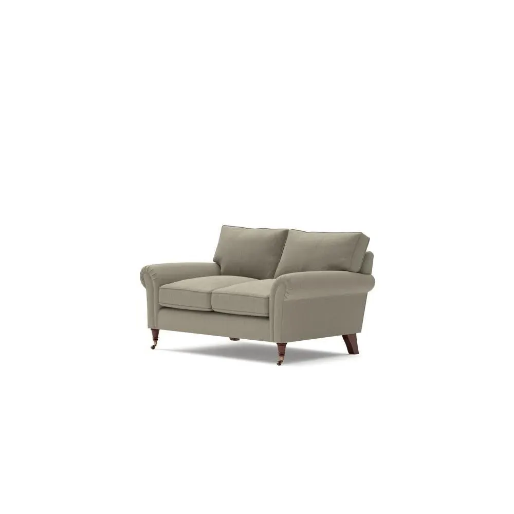 Osbourne 2-Seater Sofa - Mid Grey, House Linen Mix