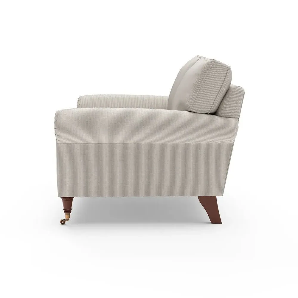 Osbourne 2-Seater Sofa - Natural, Broadway Stripe