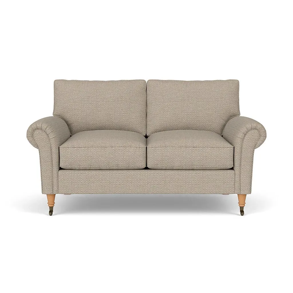 Osbourne 2-Seater Sofa - Natural, Herringbone Weave image