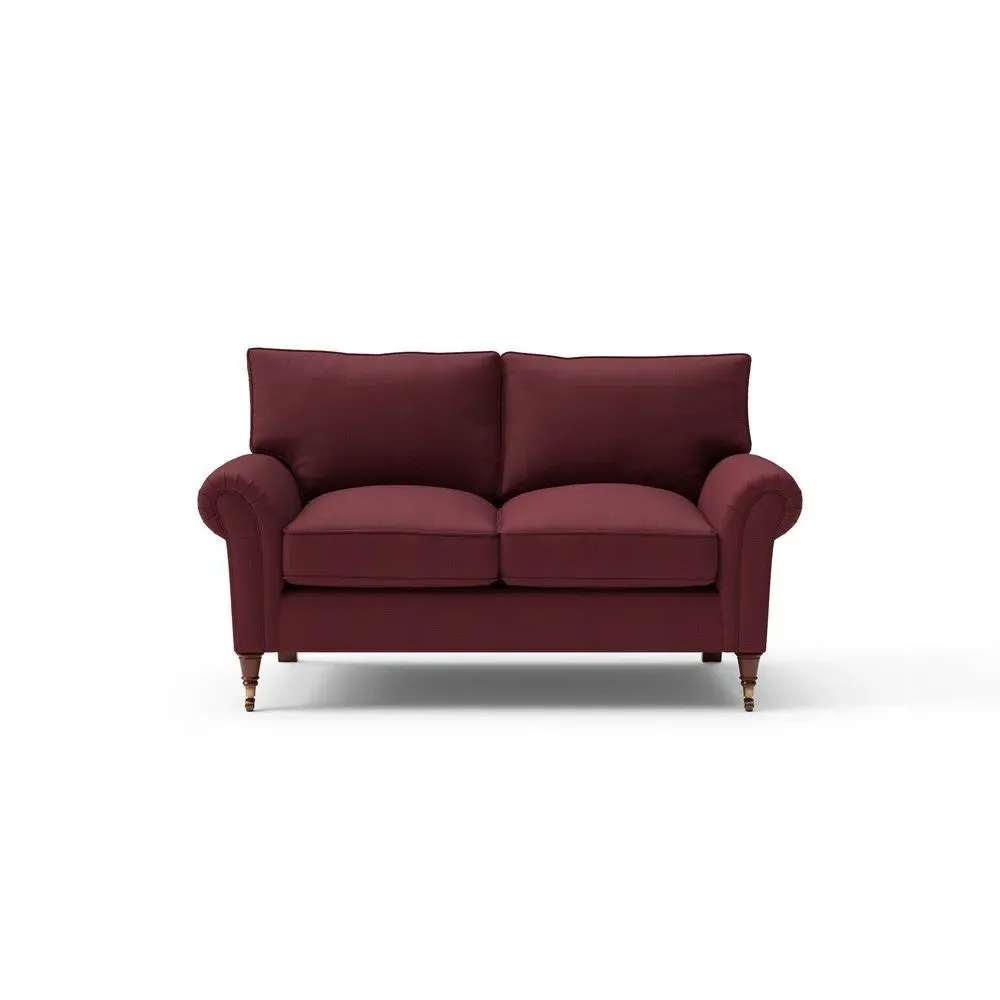 Osbourne 2-Seater Sofa - Red, Linen Mix image