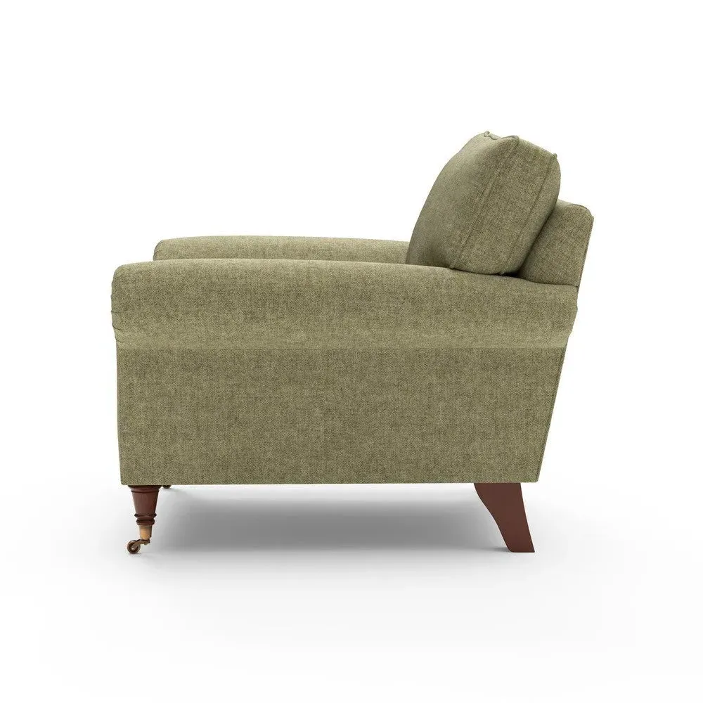 Osbourne Armchair - Sage Green, Aquaclean Oxford