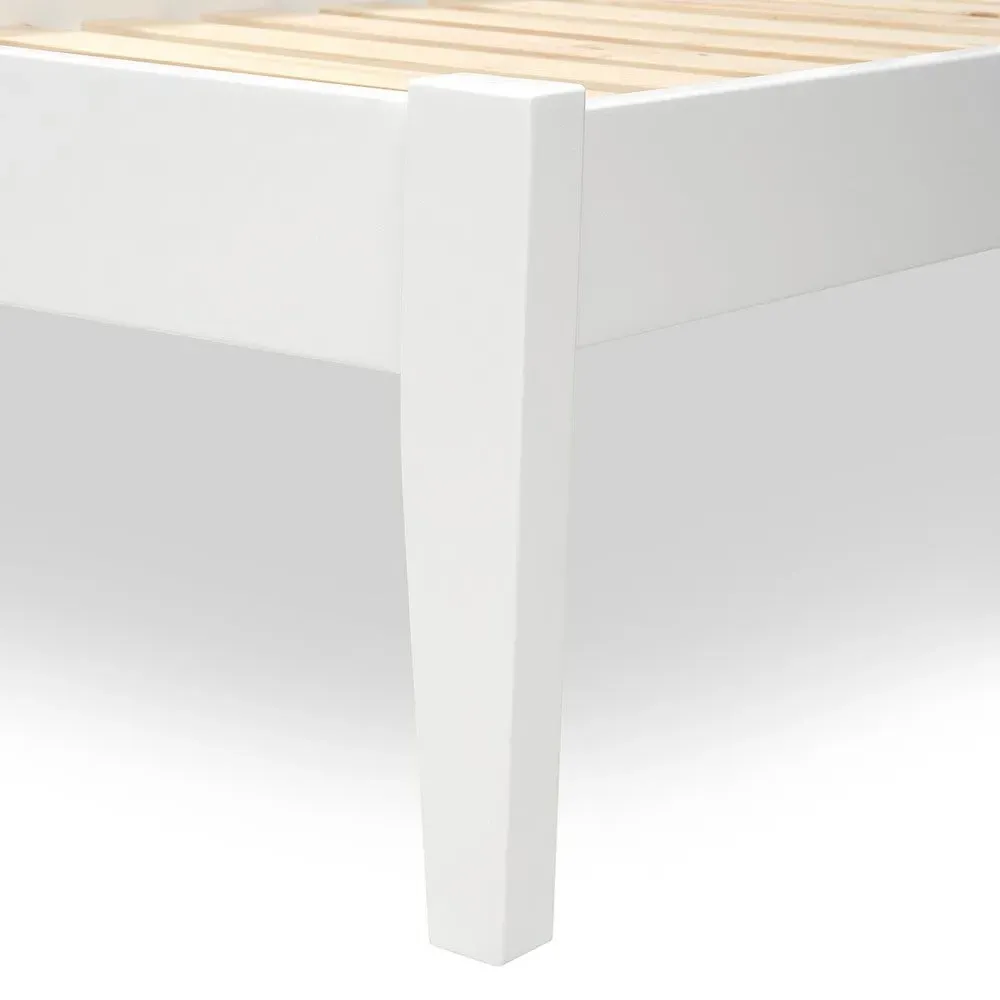 3ft Single Bed Frame - White