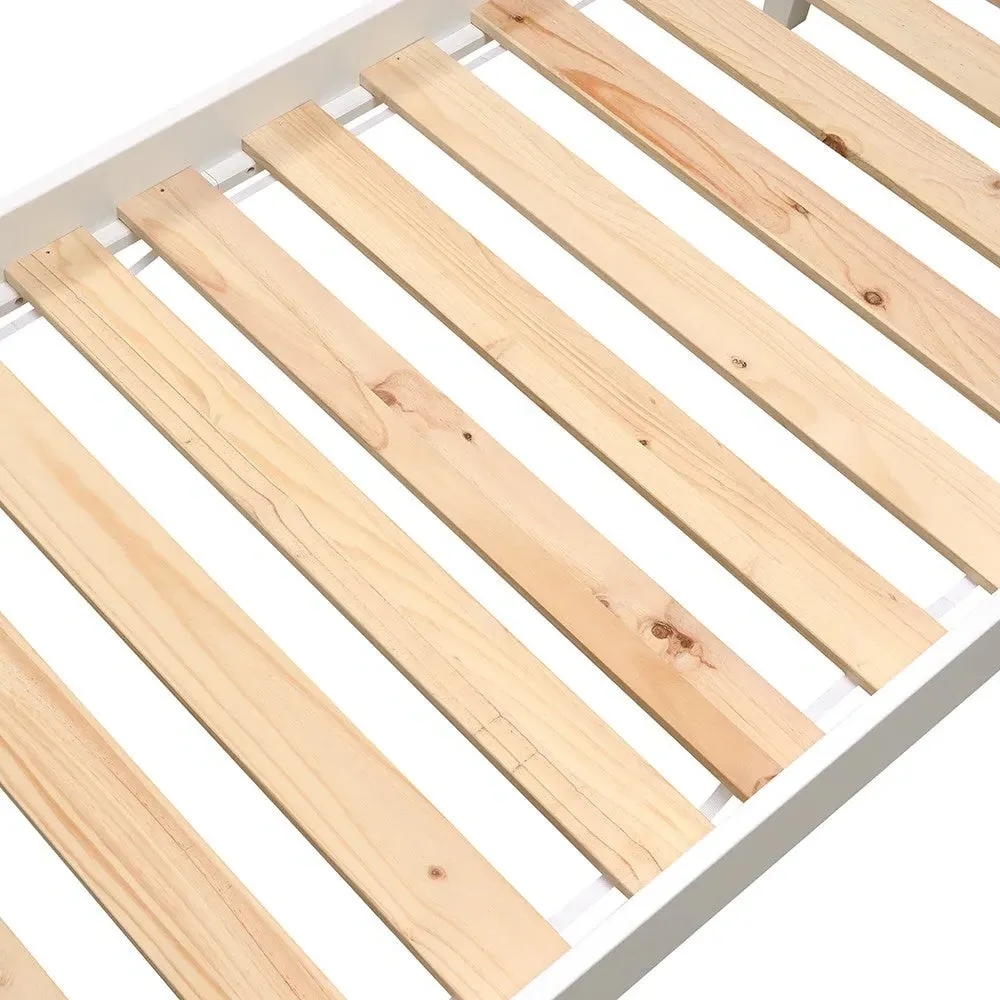 3ft Single Bed Frame - White