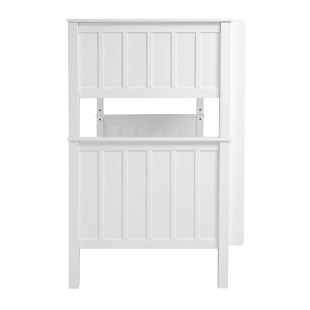 Detachable Bunk Bed - White