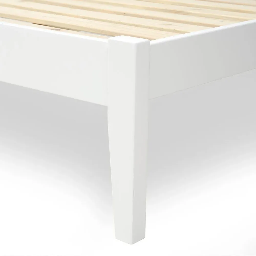 Double Bed Frame - White