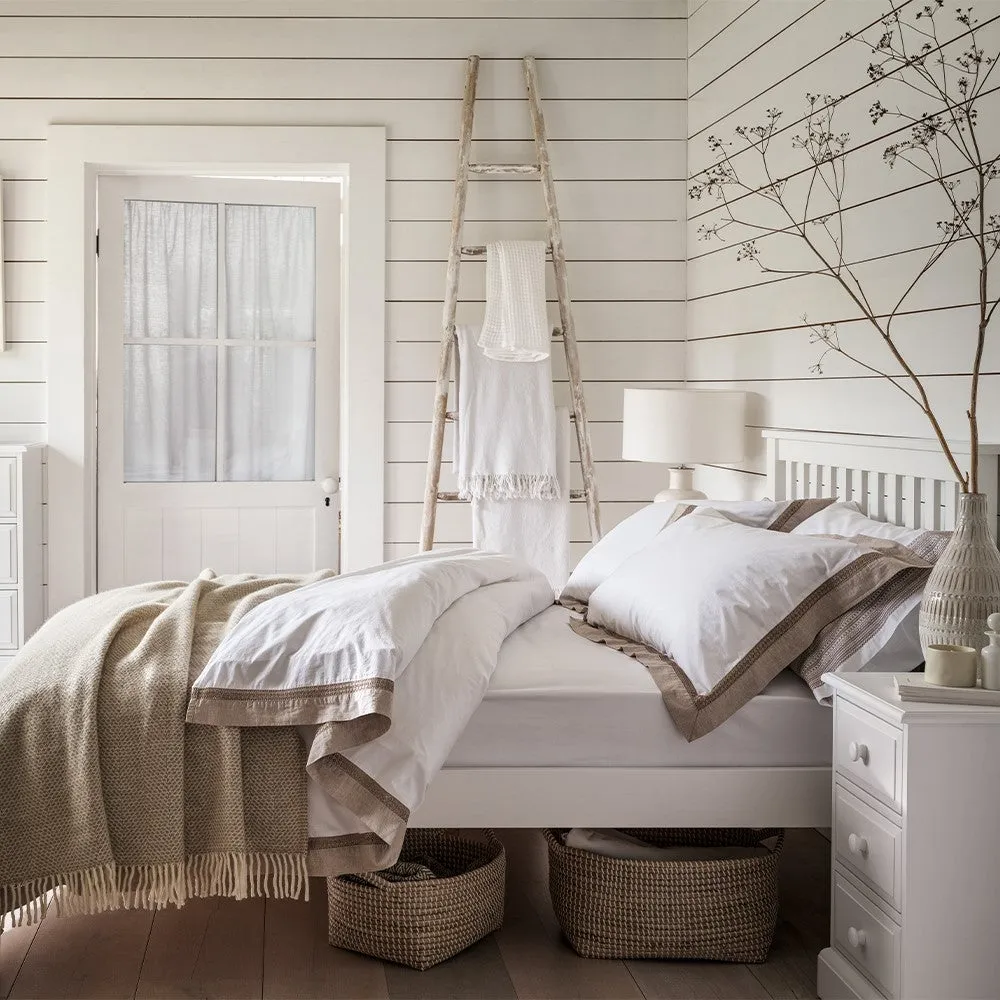 Double Bed Frame - White