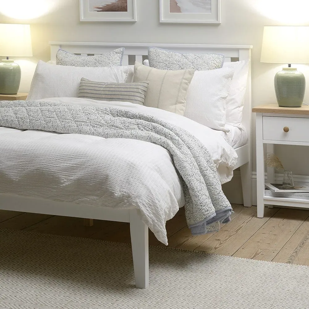 Double Bed Frame - White image