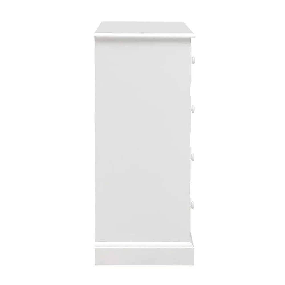 Pensham 5 Drawer Chest - White, Pine