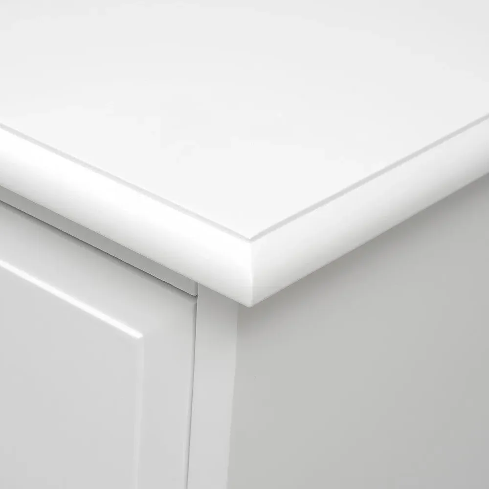 Pensham 5 Drawer Chest - White, Pine