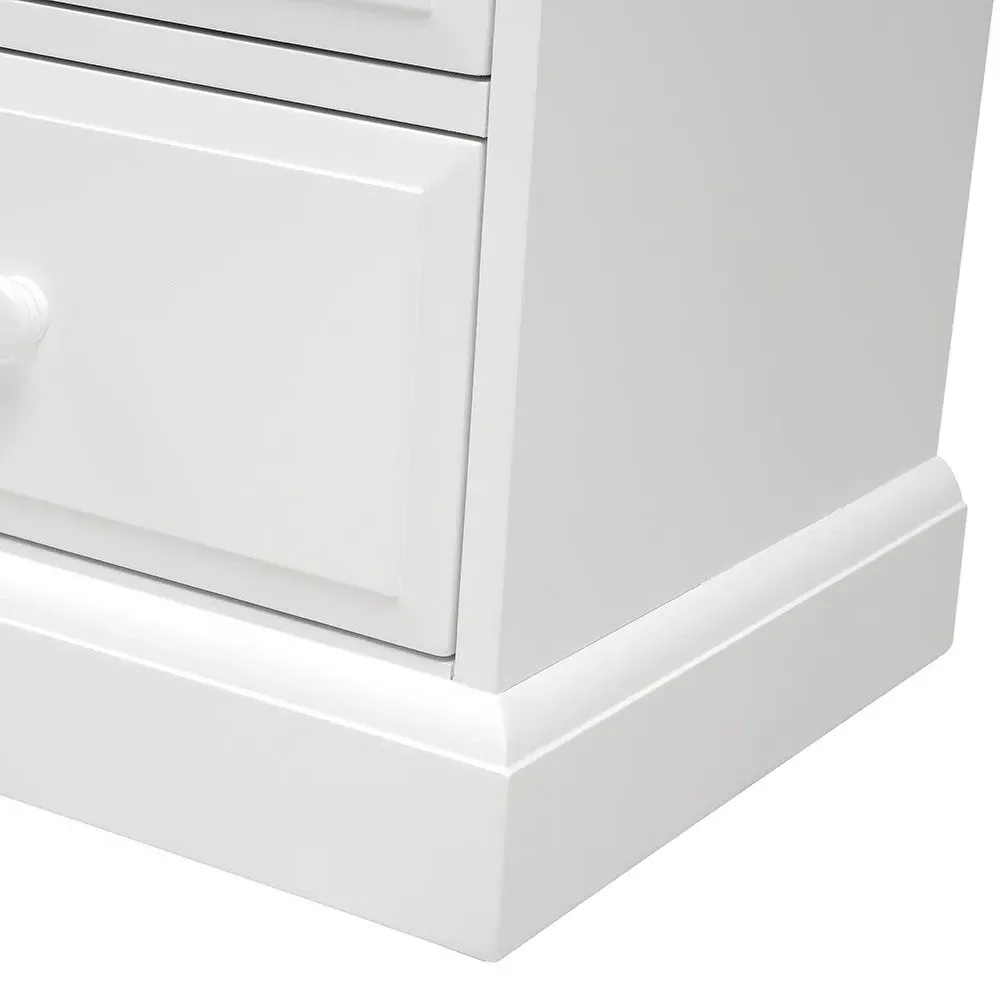 Pensham 5 Drawer Chest - White, Pine