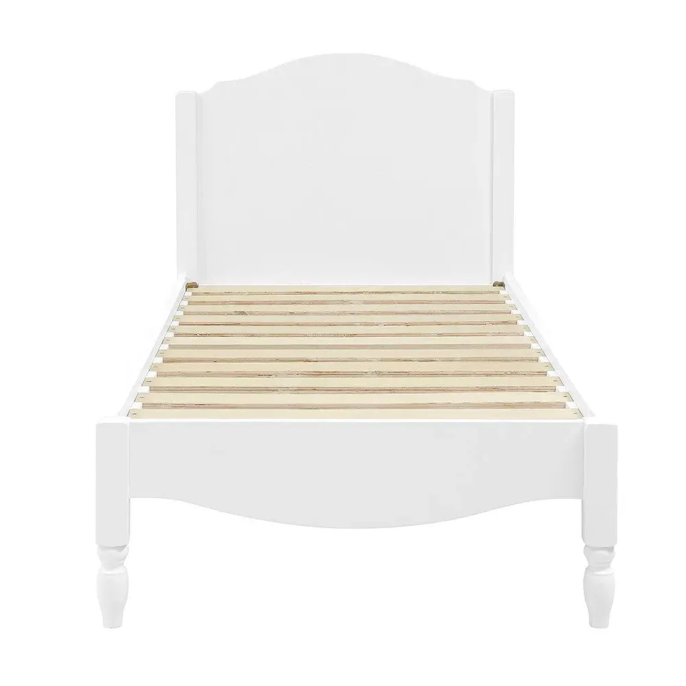 Pensham Single Bed Frame - White
