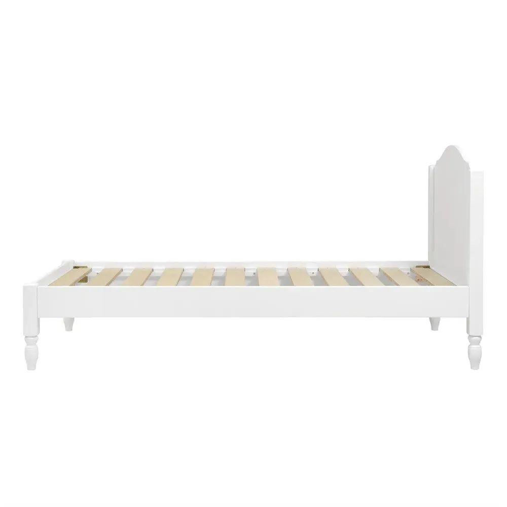 Pensham Single Bed Frame - White