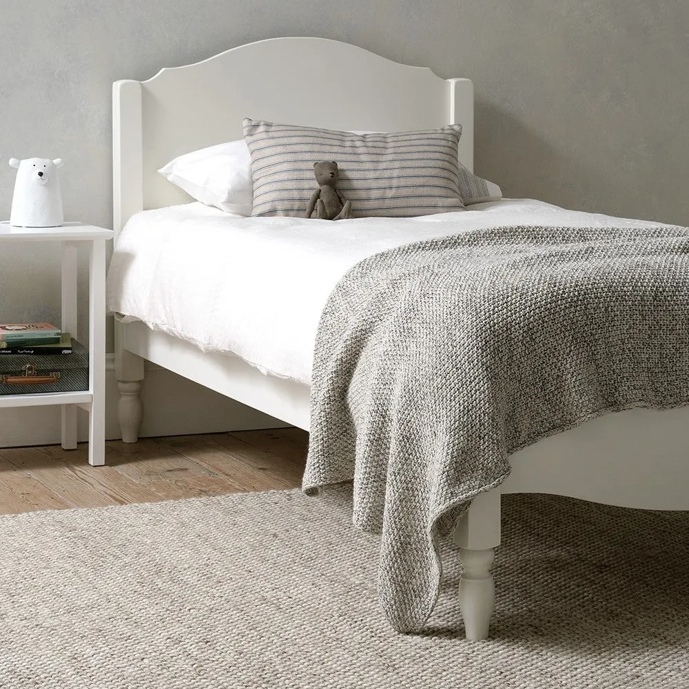 Pensham Single Bed Frame - White