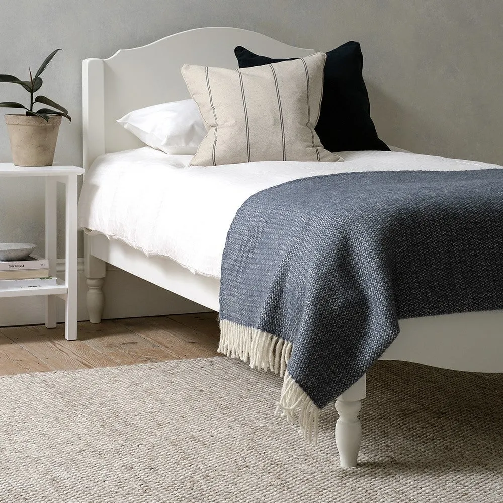 Pensham Single Bed Frame - White image