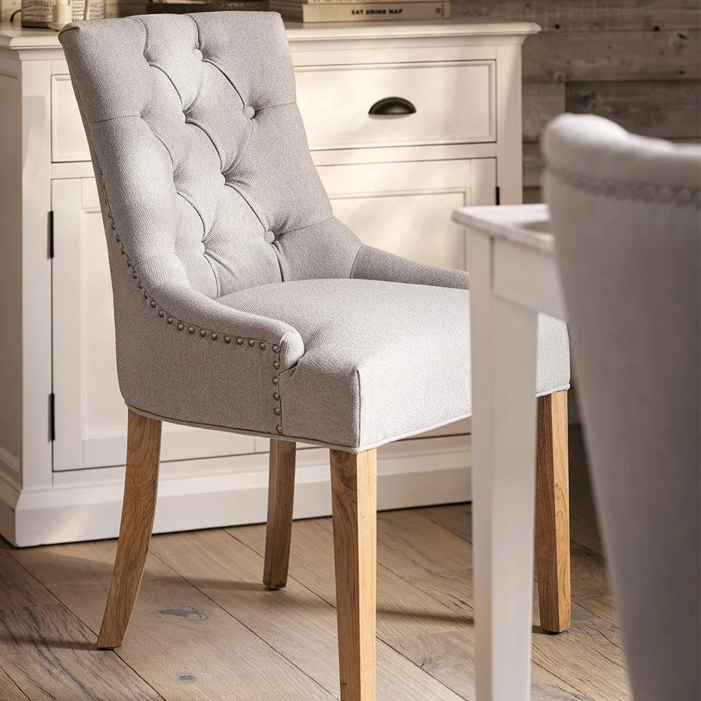 Dining Chair with Studwork - Wise Fabric