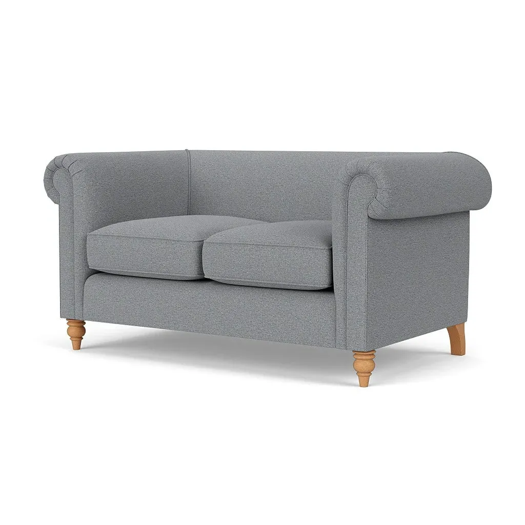 2-Seater Sofa - Blue Marl, House Weave