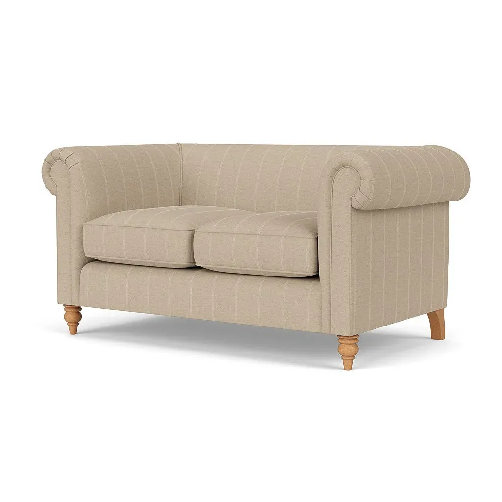 2-Seater Sofa - Natural, Compton Stripe