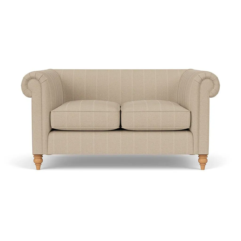 2-Seater Sofa - Natural, Compton Stripe