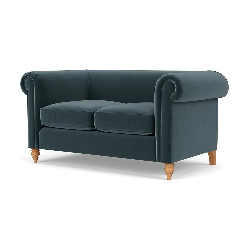 2-Seater Sofa - Night Sky, Matt Velvet