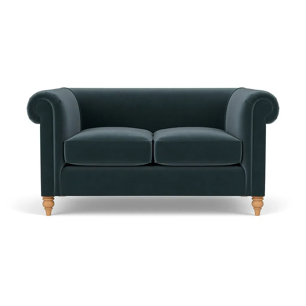 2-Seater Sofa - Night Sky, Matt Velvet