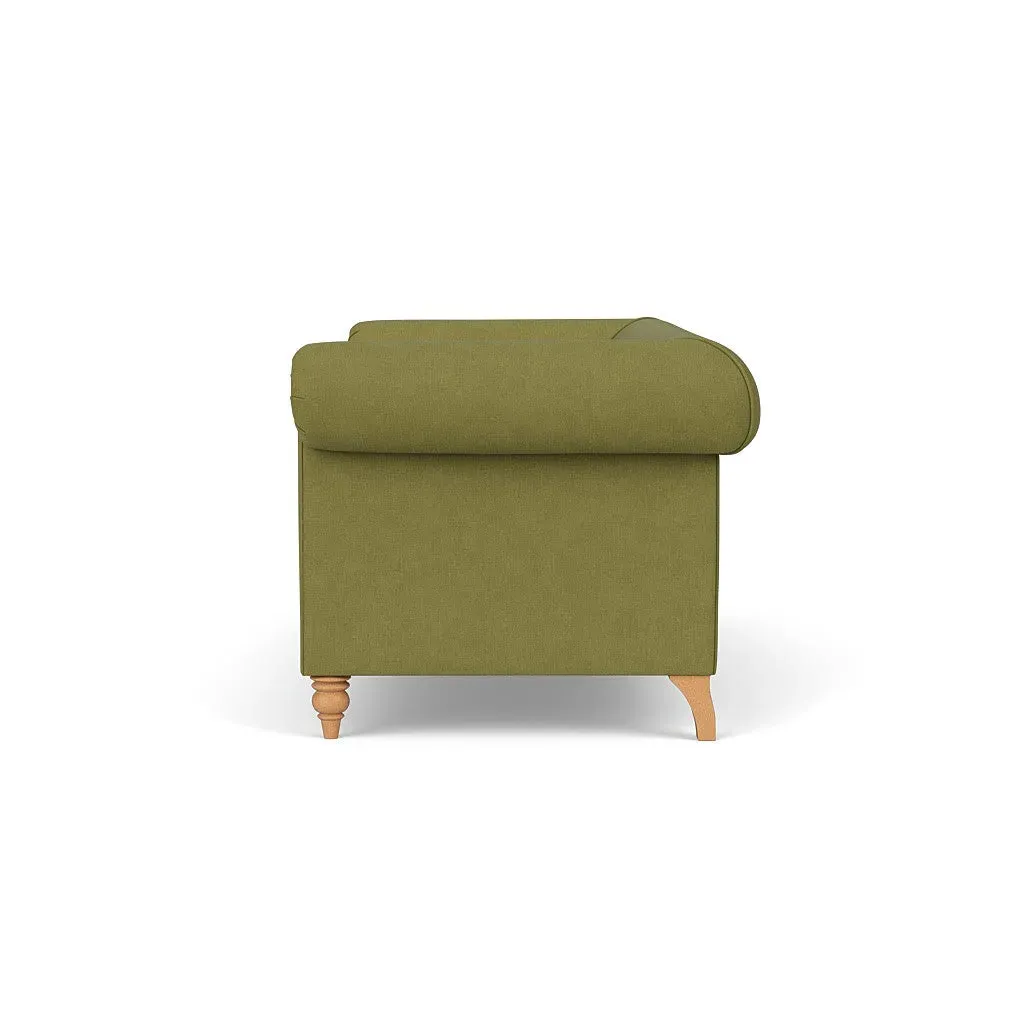 3-Seater Sofa - Apple, Linen Mix