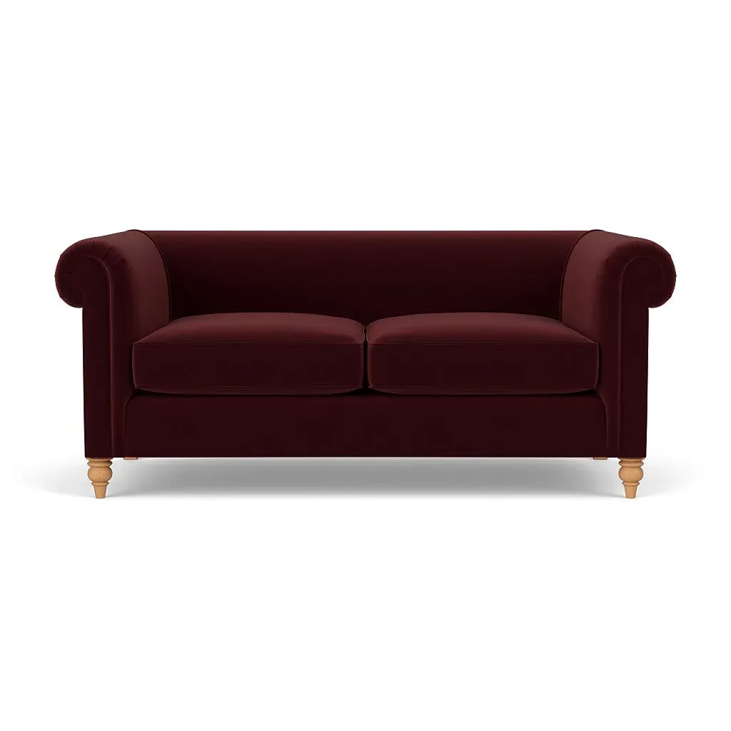 3-Seater Sofa - Dark Rosehip, Matt Velvet image
