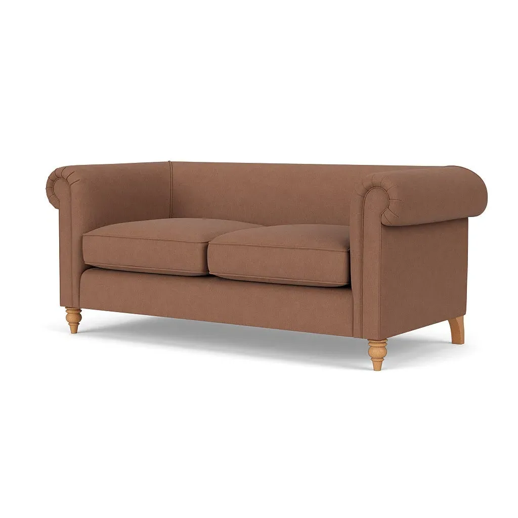 3-Seater Sofa - Dusky Blush, House Linen Mix