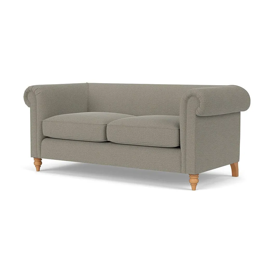 3-Seater Sofa - Flax, Rustic Weave
