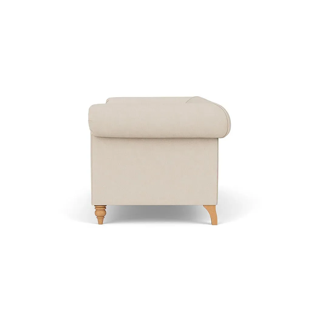 3-Seater Sofa - Lily White, House Linen Mix