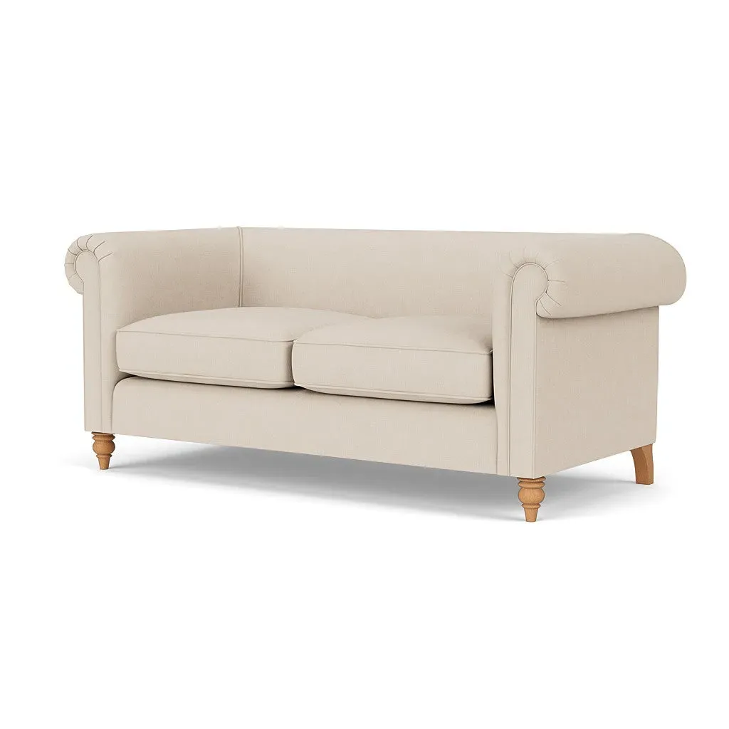 3-Seater Sofa - Lily White, House Linen Mix