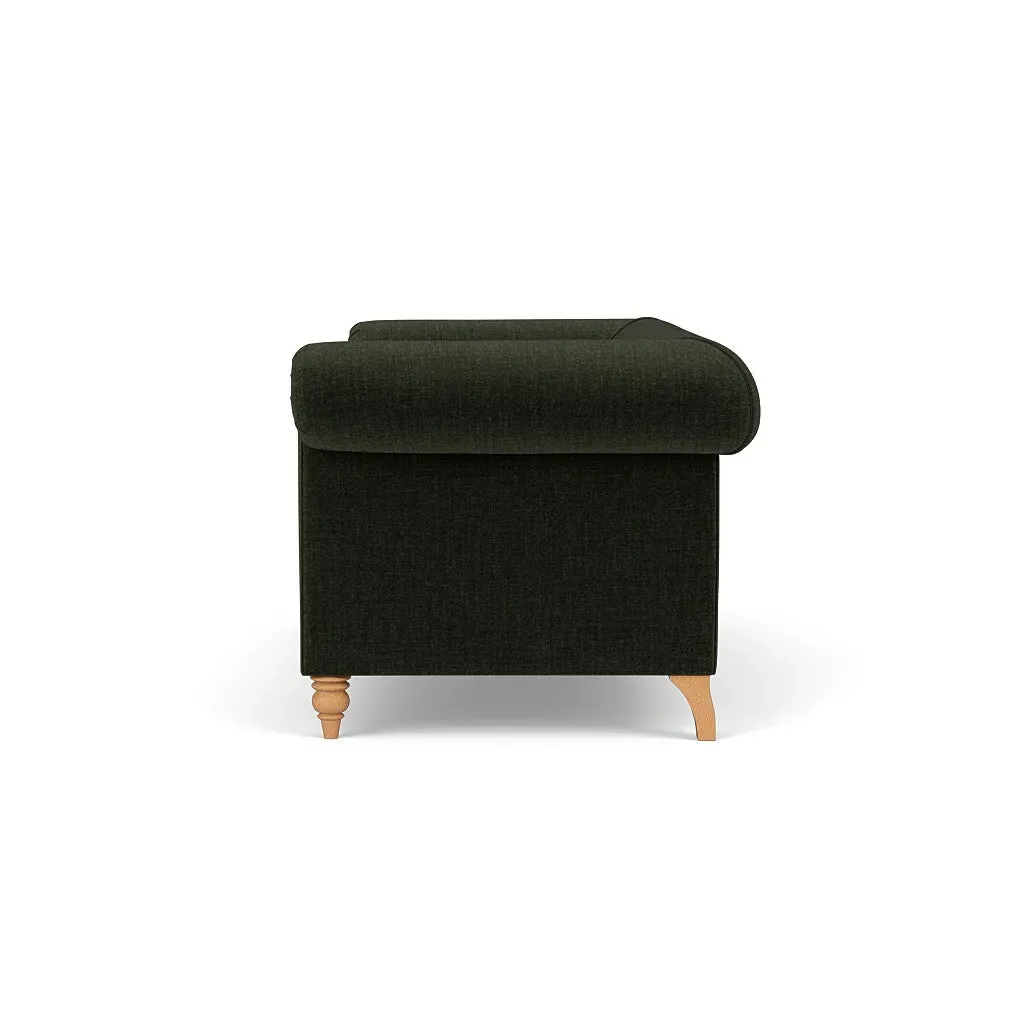 3-Seater Sofa - Moss, Eco Chenille