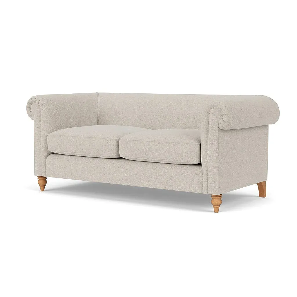 3-Seater Sofa - Natural, Aquaclean Oxford