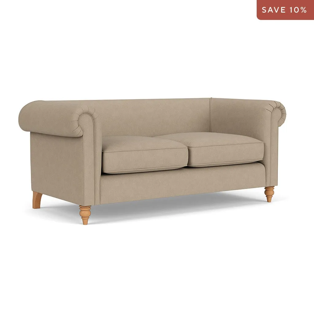 3-Seater Sofa - Natural, House Linen Mix