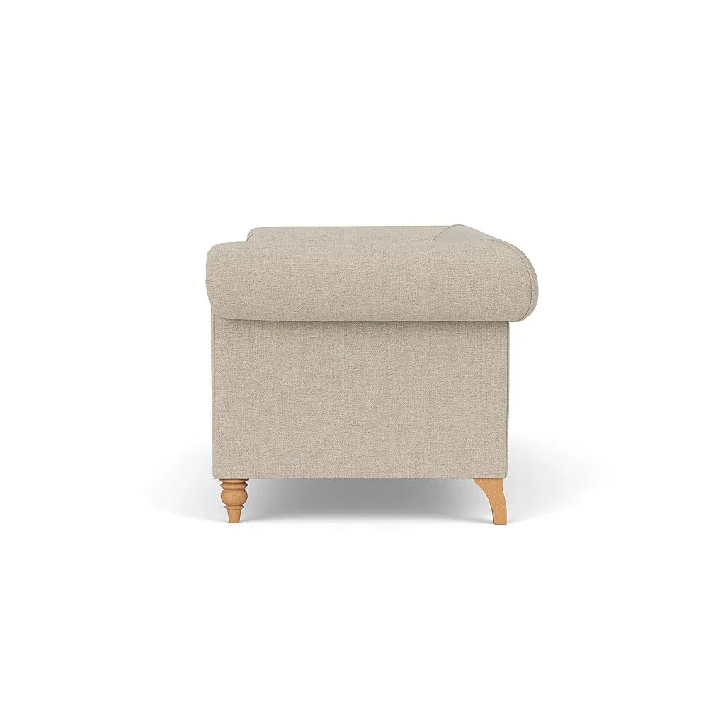 3-Seater Sofa - Natural, Rustic Weave