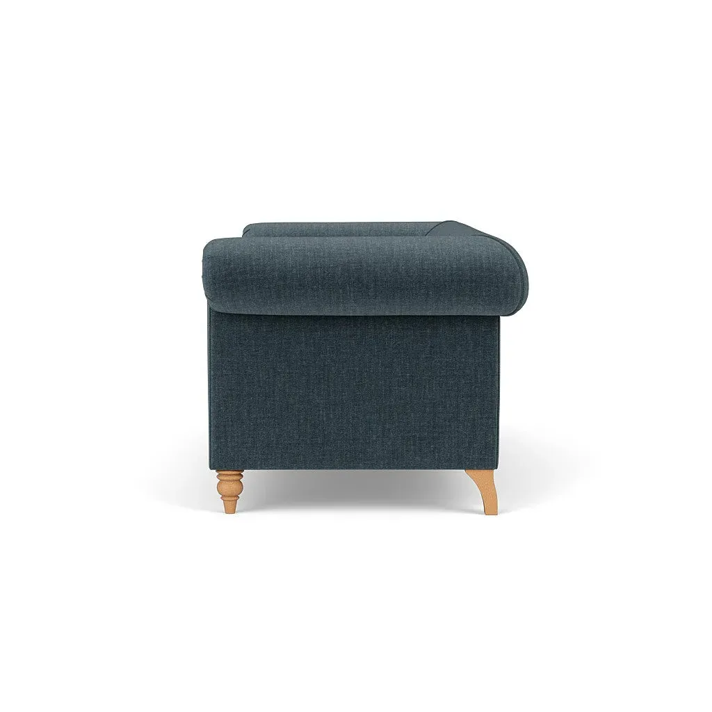 3-Seater Sofa - Teal, Eco Chenille