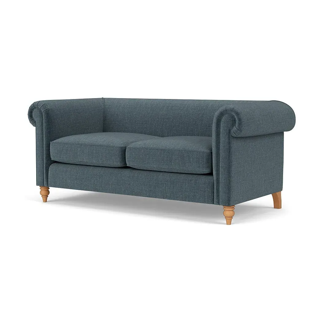 3-Seater Sofa - Teal, Eco Chenille