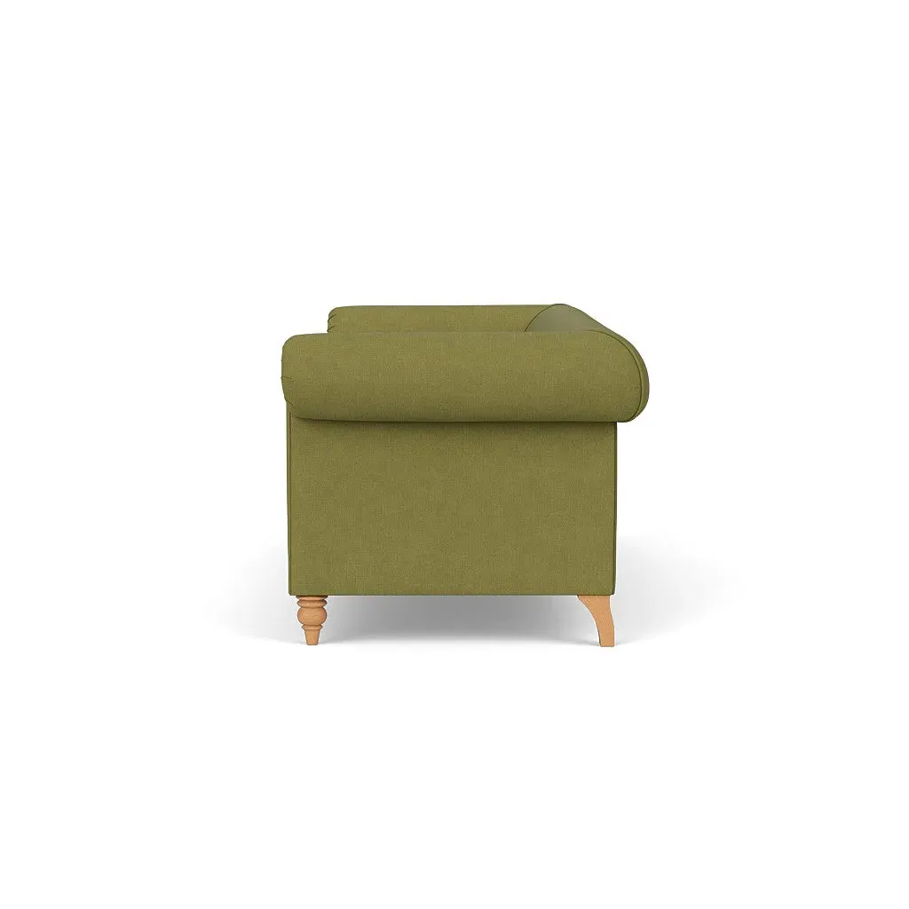 4-Seater Sofa - Apple, Linen Mix