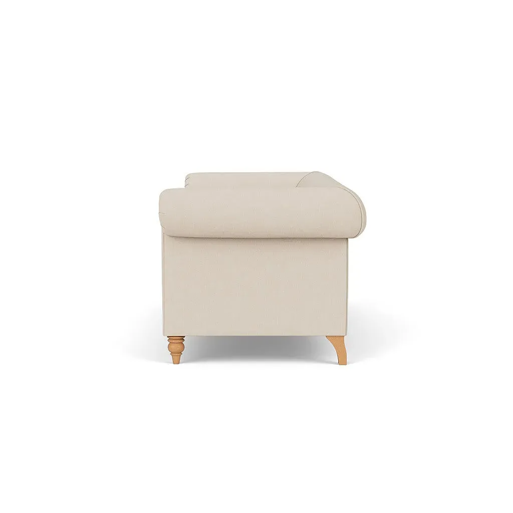 4-Seater Sofa - Lily White, House Linen Mix