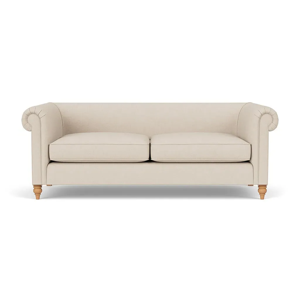 4-Seater Sofa - Lily White, House Linen Mix