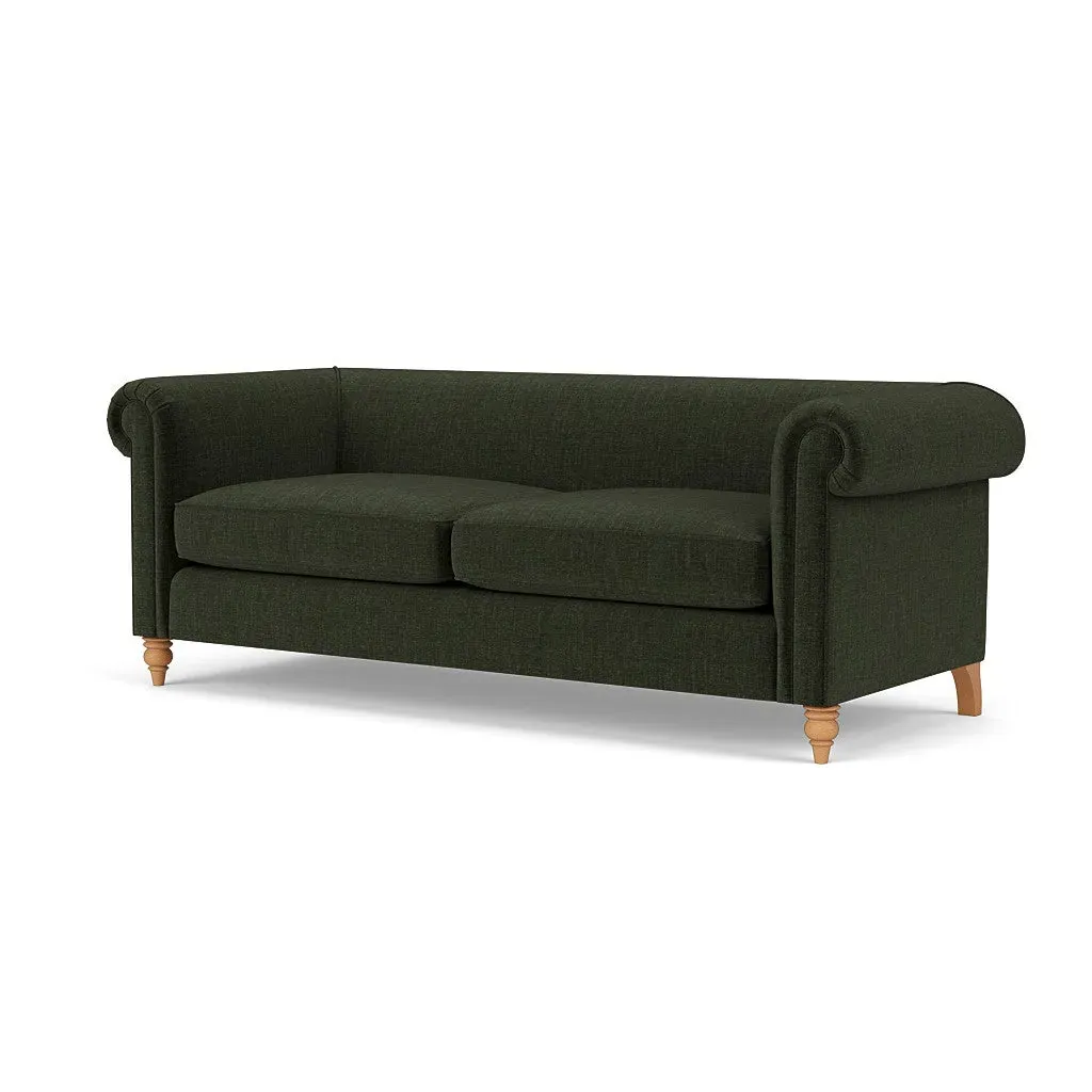 4-Seater Sofa - Moss, Eco Chenille