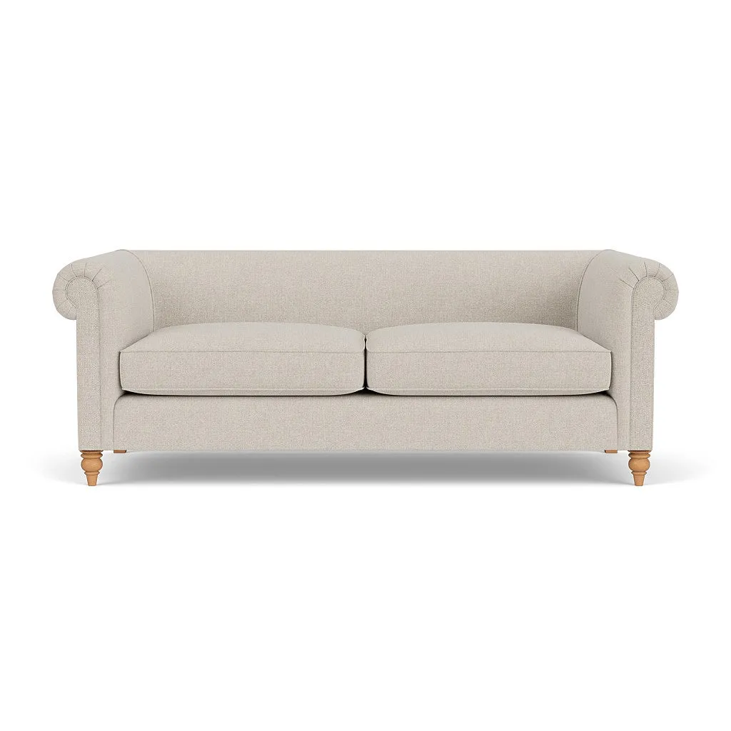 4-Seater Sofa - Natural, Aquaclean Oxford