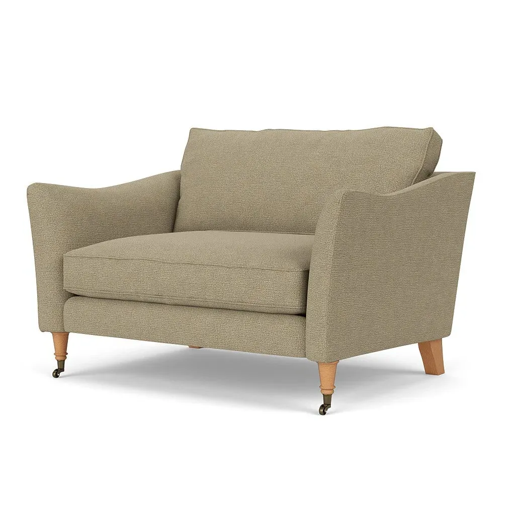 2-Seater Love Seat - Green Marl, House Weave