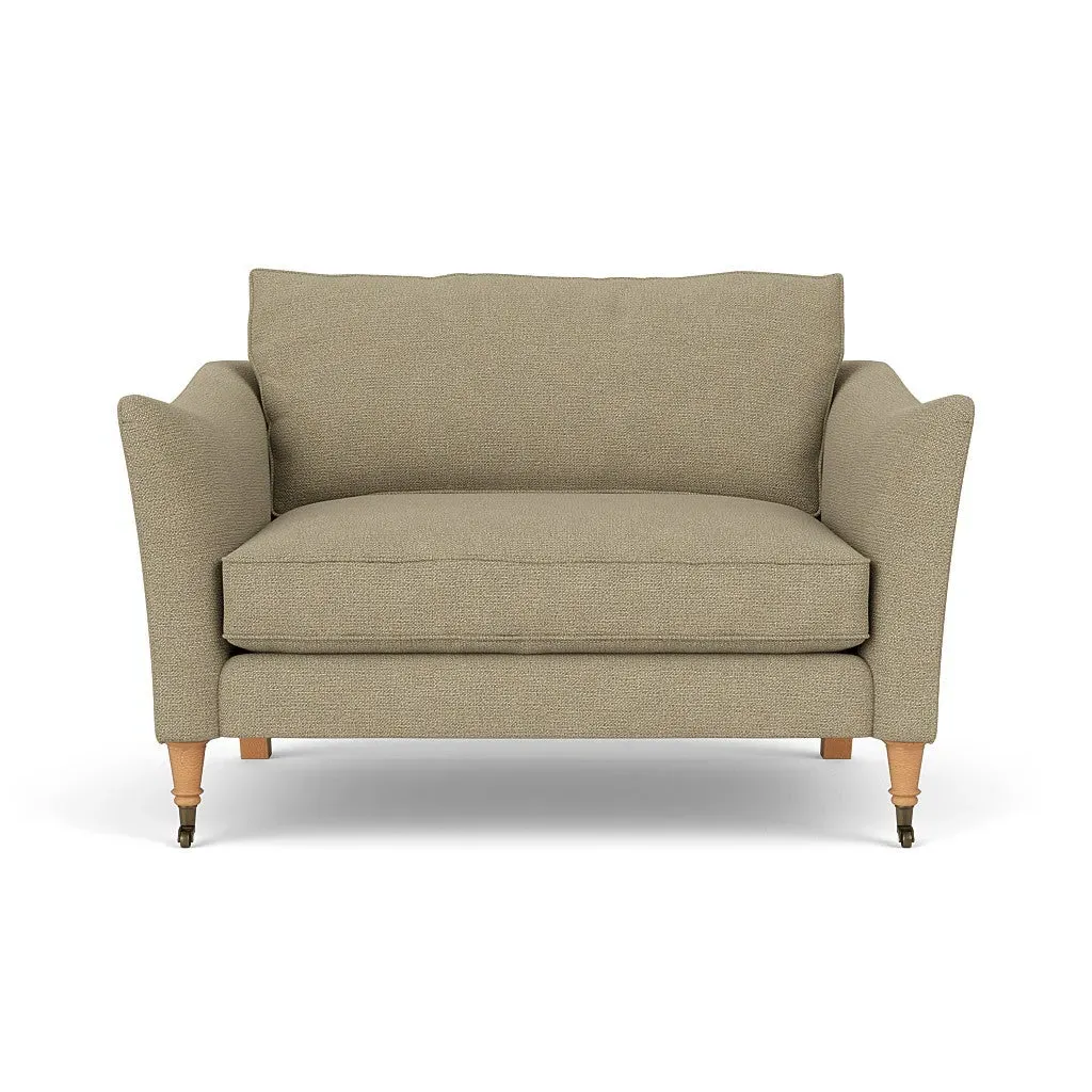 2-Seater Love Seat - Green Marl, House Weave